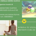 LABORATORIO OLISTICO Mercoledi  20/9 ore 17.30